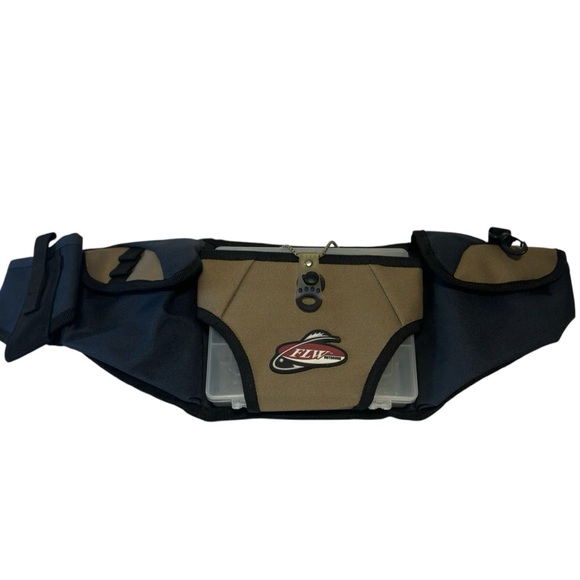 FLW Fishing Tackle Waist Belt Fits waist up to 46” LIKE NEW! - Picture 2 of 8
